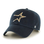 Houston Astros Cooperstown 47 Brand Clean Up Dad Hat Navy/Gold