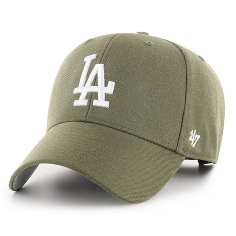 Los Angeles Dodgers 47 Brand MVP Hat Sandalwood