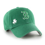 Boston Red Sox Kelly Green 47 Brand St. Patty's Confetti Icon Clean Up Dad Hat
