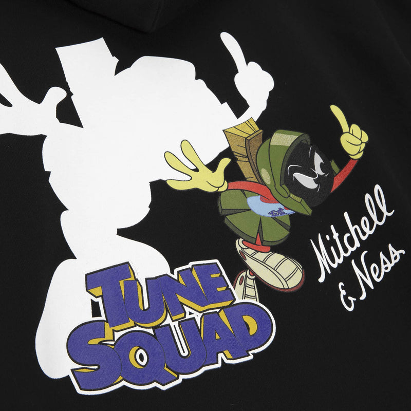 Mitchell & Ness X Space Jam: A New Legacy Shadow Hoodie - Black/Marvin the Martian