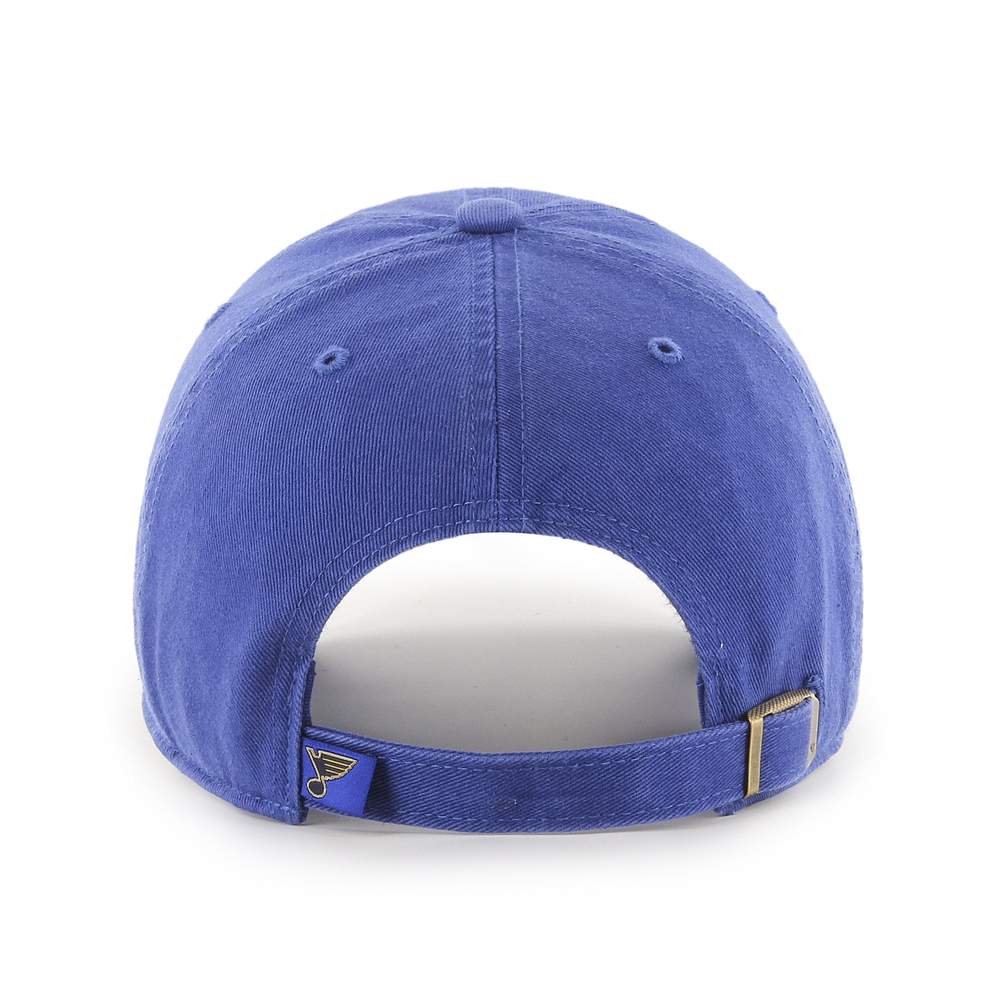 St. Louis Blues 47 Brand Axis Clean Up Dad Hat Royal