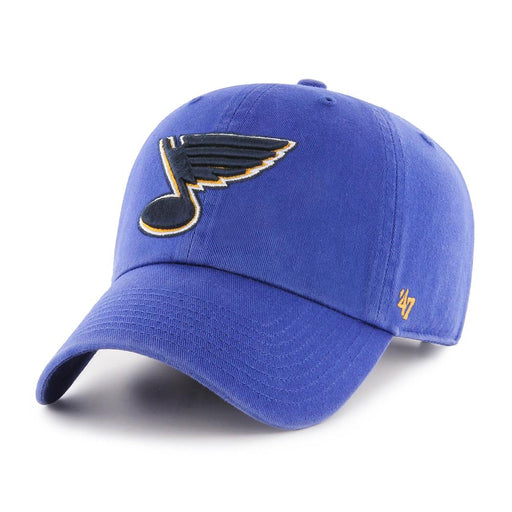 St. Louis Blues 47 Brand Clean Up Dad Hat Royal