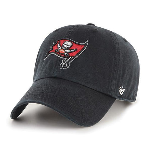 Tampa Bay Buccaneers 47 Brand Clean Up Dad Hat Black