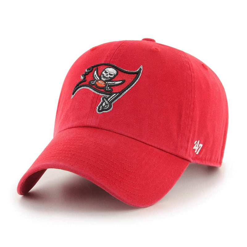 Tampa Bay Buccaneers 47 Brand Clean Up Dad Hat Red