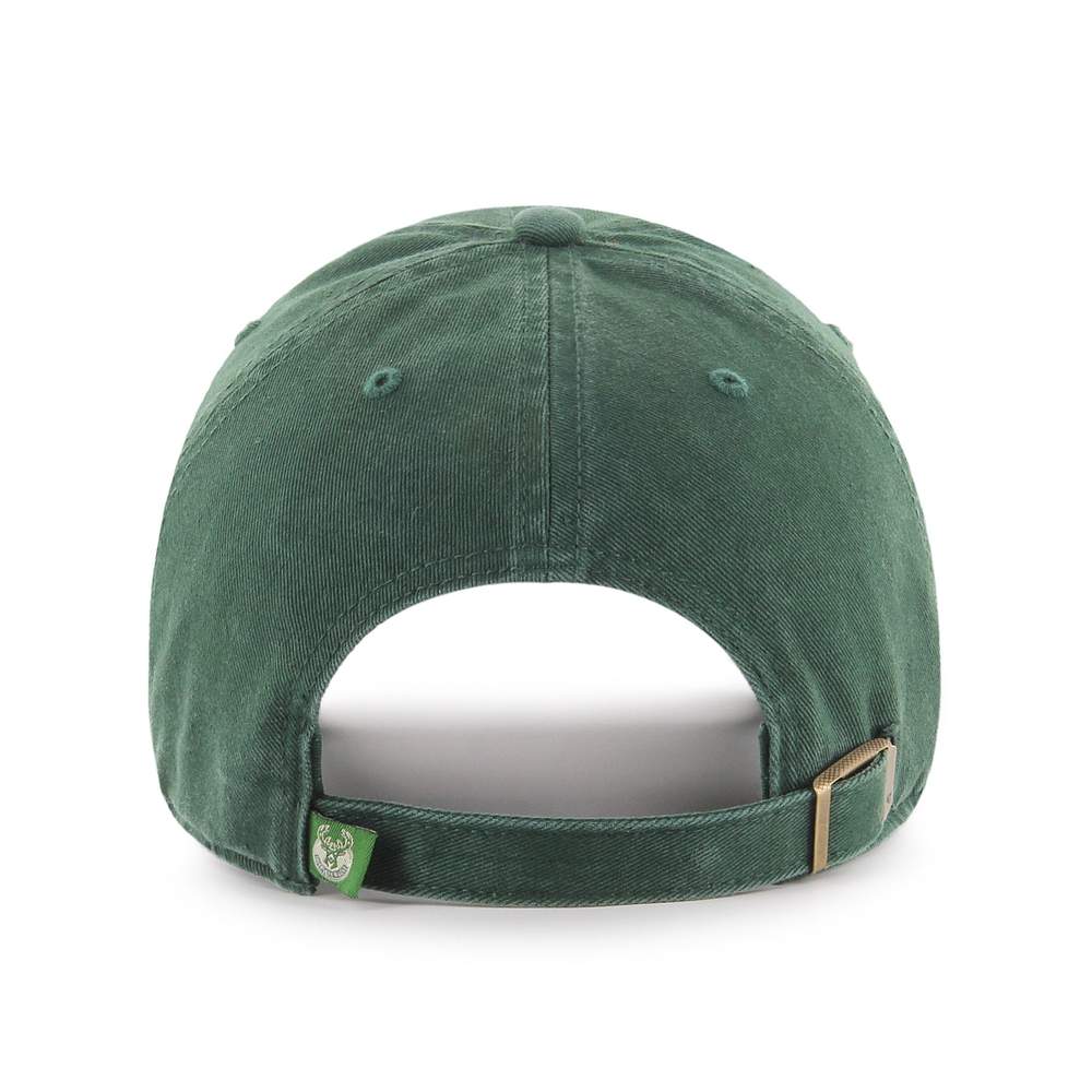 Milwaukee Bucks 47 Brand Clean Up Dad Hat Dark Green