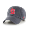 St. Louis Cardinals 47 Brand Clean Up Dad Hat Charcoal