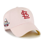 St. Louis Cardinals All Star Game 2009 47 Brand Double Under Clean Up Dad Hat Pink