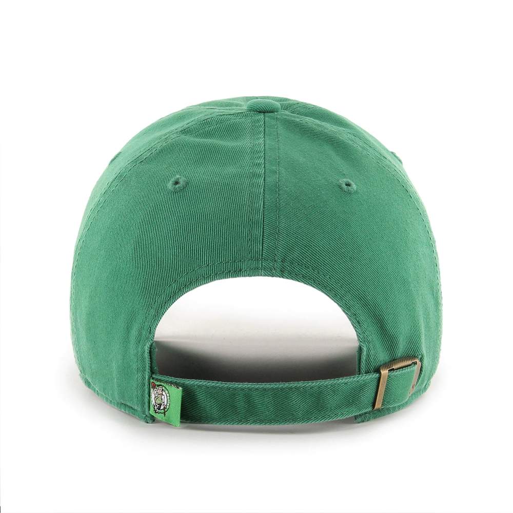 Boston Celtics Kelly Green 47 Brand Clean Up Dad Hat