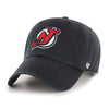 New Jersey Devils 47 Brand Clean Up Dad Hat Black