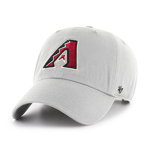 Arizona Diamondbacks 47 Brand Clean Up Dad Hat Light Gray