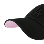 Los Angeles Dodgers Black Pink 47 Brand Ballpark Clean Up Dad Hat