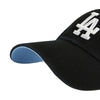 Los Angeles Dodgers Black Blue 47 Brand Ballpark Clean Up Dad Hat