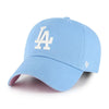 Los Angeles Dodgers Columbia Blue 47 Brand Ballpark Clean Up Dad Hat