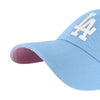 Los Angeles Dodgers Columbia Blue 47 Brand Ballpark Clean Up Dad Hat