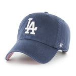 Los Angeles Dodgers Navy 47 Brand Ballpark Clean Up Dad Hat