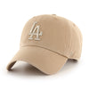 Los Angeles Dodgers Khaki 47 Brand Clean Up Dad Hat