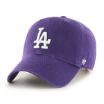 Los Angeles Dodgers 47 Brand Clean Up Dad Hat Purple
