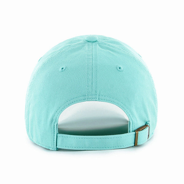 Los Angeles Dodgers Women's 47 Brand Clean Up Dad Hat Tiffany Blue