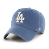 Los Angeles Dodgers 47 Brand Clean Up Dad Hat Timber Blue