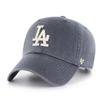 Los Angeles Dodgers 47 Brand Clean Up Dad Hat Vintage Navy