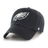 Philadelphia Eagles 47 Brand Clean Up Dad Hat Black