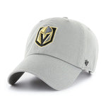 Las Vegas Golden Knights 47 Brand Clean Up Dad Hat Light Gray