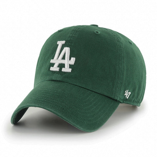 Los Angeles Dodgers Dark Green 47 Brand Clean Up Dad Hat