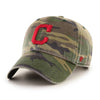 Cleveland Guardians 47 Brand Clean Up Dad Hat Camo