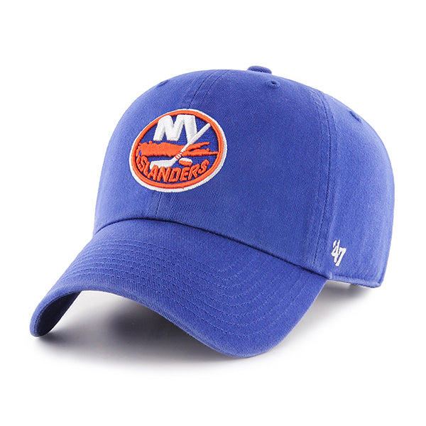 New York Islanders 47 Brand Clean Up Dad Hat Royal