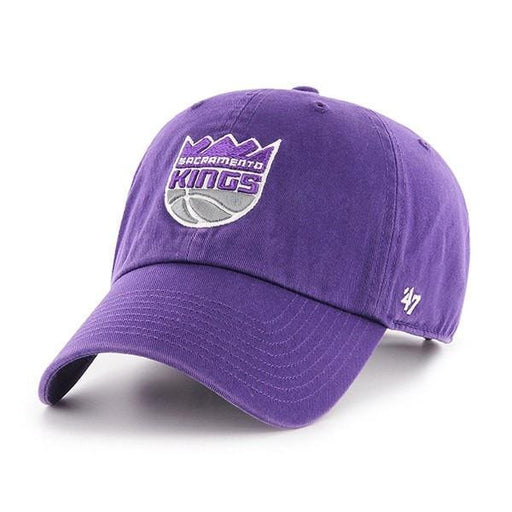 Sacramento Kings 47 Brand Clean Up Dad Hat Purple