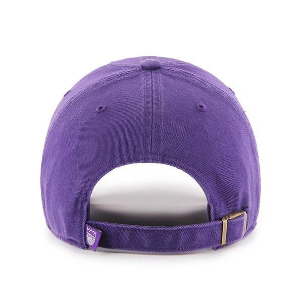 Sacramento Kings 47 Brand Clean Up Dad Hat Purple