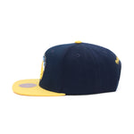 Memphis Grizzlies Mitchell & Ness Core Basic Snapback Hat Navy/Yellow
