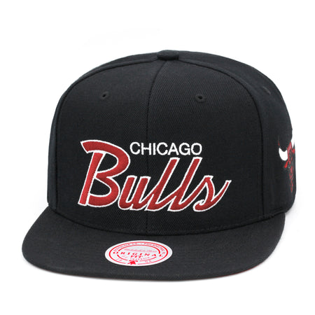 Mitchell & Ness Team Script 2.0 Cap (chicago bulls black)