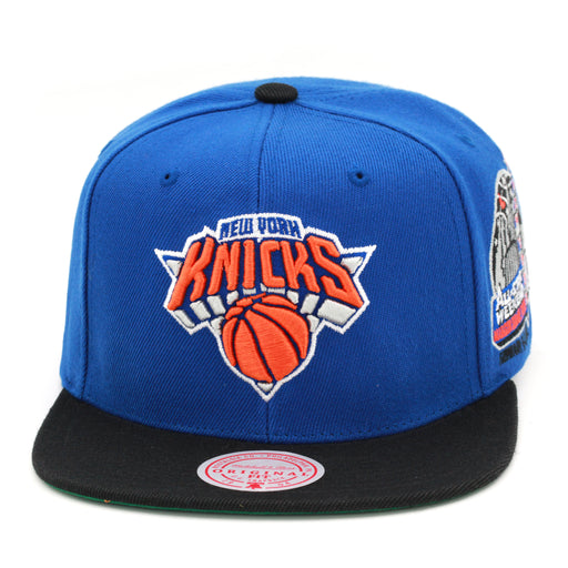 New York Knicks All Star 1998 Mitchell & Ness Snapback Hat Royal/Black