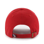 Cleveland Guardians 47 Brand Clean Up Dad Hat Red