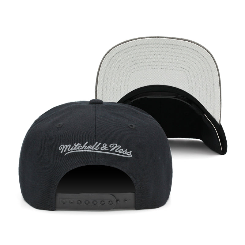 Brooklyn Nets Mitchell & Ness Team 2-tone 2.0 Snapback Hat Black/Grey