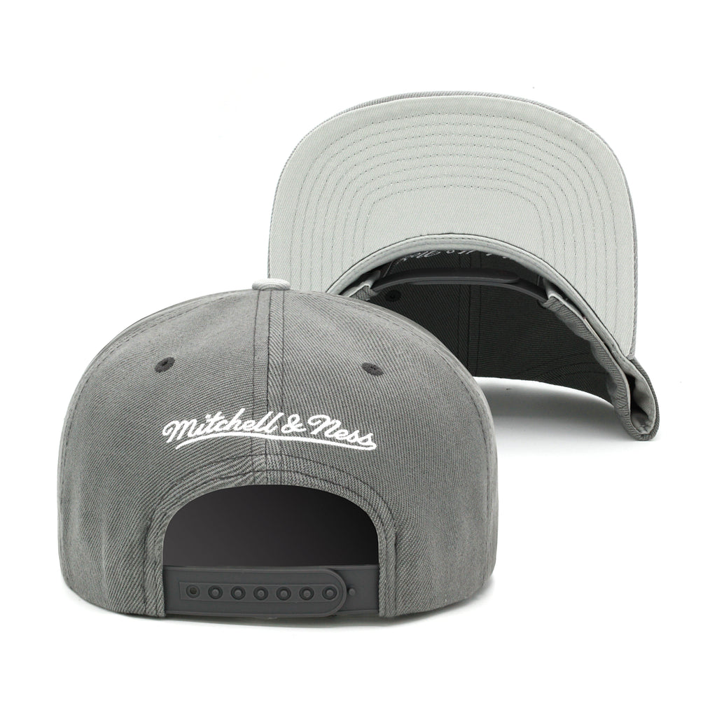 Miami Heat Mitchell & Ness Snapback Hat for Jordan 11 Retro Cool Grey