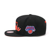 New York Knicks Mitchell & Ness Snapback Hat Black/Script