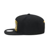 Los Angeles Lakers Mitchell & Ness Snapback Hat Black/Plate