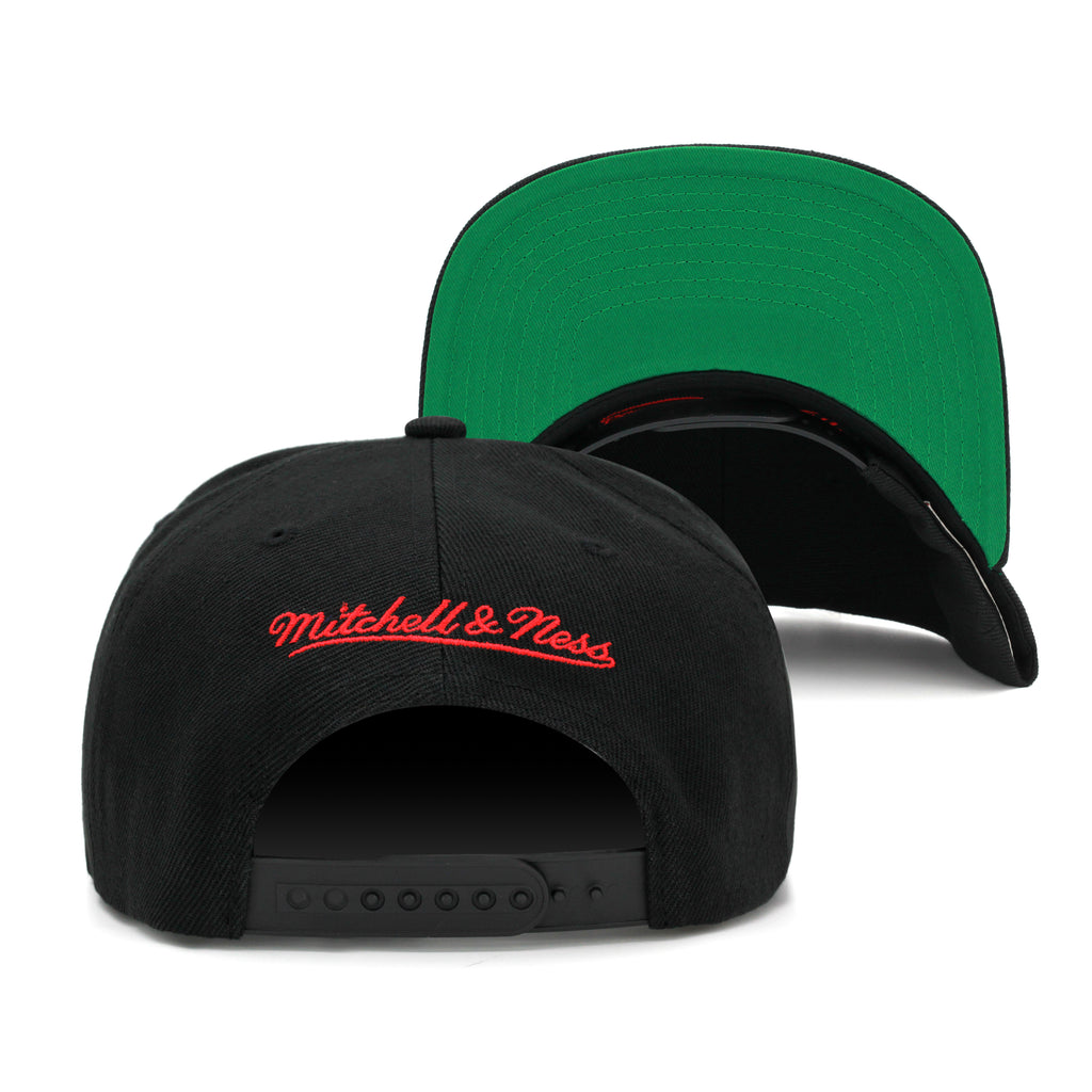 Toronto Raptors Mitchell & Ness Core Basic Snapback Hat Black
