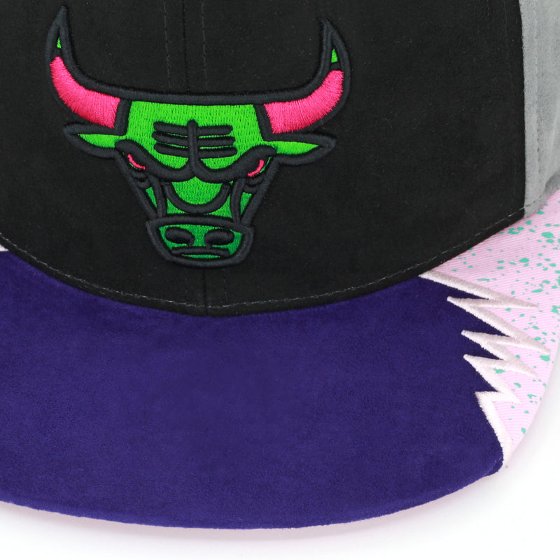 Chicago Bulls Mitchell & Ness Snapback Hat For Jordan 5 Retro Bel-Air