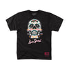San Antonio Spurs Mitchell & Ness Sugar Skull T-Shirt Tee - Black