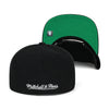 Philadelphia 76ers Mitchell & Ness Fitted Hat Black