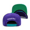 New Orleans Hornets All Star 2008 Mitchell & Ness Snapback Hat Purple/Teal