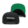 San Antonio Spurs Mitchell & Ness Retro Bolt Deadstock Snapback Hat Black