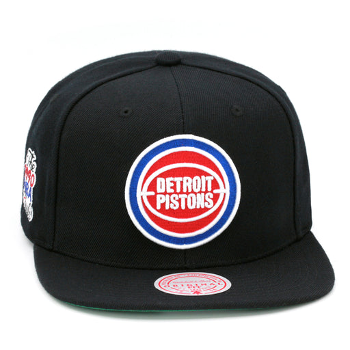 Detroit Pistons 1990 NBA Finals Mitchell & Ness Snapback Hat Black