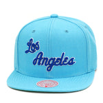 Los Angeles Lakers Mitchell & Ness Team Ground 2.0 Snapback Hat Blue