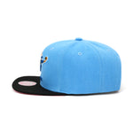 Washington Wizards Mitchell & Ness Snapback Hat Pastel Blue/Pink Bottom