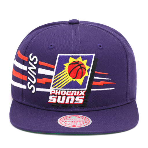Phoenix Suns Mitchell & Ness Retro Bolt Deadstock Snapback Hat Purple
