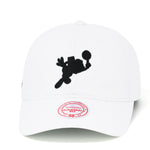 Mitchell & Ness X Space Jam 2 Dad Hat - White/Black/Marvin the Martian